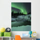 Wintery Waterfall and Aurora Wall Decal Design 3