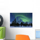 Aurora Borealis over Nova Wall Decal Design 3