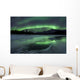 Reflected Aurora over Frozen Wall Decal