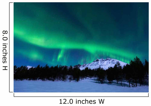 Aurora Borealis over Nova Wall Decal