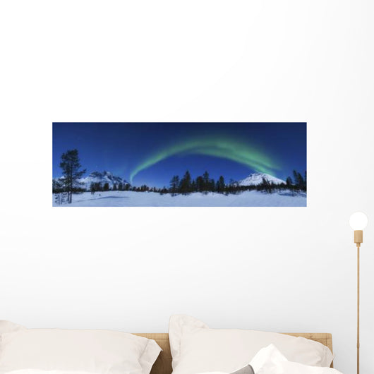 Aurora Borealis over Nova Wall Decal Design 2