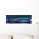Aurora Borealis over Nova Wall Decal Design 1