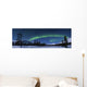 Aurora Borealis over Nova Wall Decal Design 1