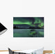 Reflected Aurora over Frozen Wall Decal Design 1