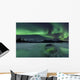 Reflected Aurora over Frozen Wall Decal Design 1