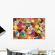 Ice Cream Collage Wall Mural