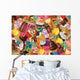 Ice Cream Collage Wall Mural