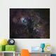 Widefield Image Narrowband Emission Wall Decal
