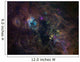 Widefield Image Narrowband Emission Wall Decal