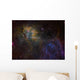 Sharpless 2-132 Emission Nebula Wall Decal Design 1