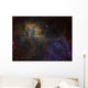 Sharpless 2-132 Emission Nebula Wall Decal Design 1