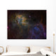 Sharpless 2-132 Emission Nebula Wall Decal Design 1