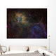 Sharpless 2-132 Emission Nebula Wall Decal Design 1