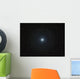 Bright White Star Castor Wall Decal