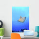 Spotted Eagle Ray Glides Wall Decal