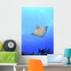 Spotted Eagle Ray Glides Wall Decal