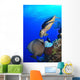 Hawksbill Sea Turtle and Wall Decal Design 3