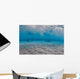 Stingrays Swimming along Sandbar Wall Decal