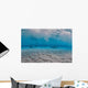 Stingrays Swimming along Sandbar Wall Decal