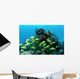 Reefscape with School Striped Wall Decal