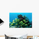 Reefscape with School Striped Wall Decal