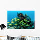 Reefscape with School Striped Wall Decal