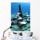 Silver Grunts Swimming around Wall Decal