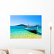 Lone Boat Shore Cayos Wall Decal