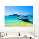 Lone Boat Shore Cayos Wall Decal
