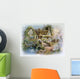 Cottage Scene With Swan Wall Decal