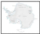 Map of Antarctica Wall Mural
