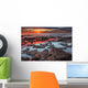 Tidal Pools Reflect Sunrise Wall Decal