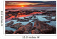 Tidal Pools Reflect Sunrise Wall Decal