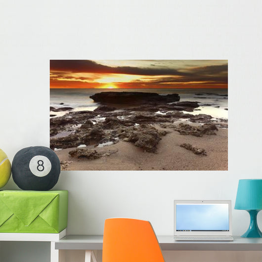 Sunrise over Seascape Miramar Wall Decal