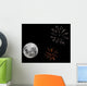 Composite Image with Fireworks Wall Decal