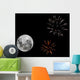 Composite Image with Fireworks Wall Decal