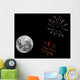 Composite Image with Fireworks Wall Decal