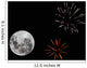 Composite Image with Fireworks Wall Decal