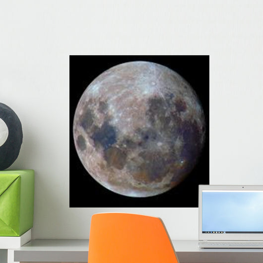 True Colors Moon during Wall Decal