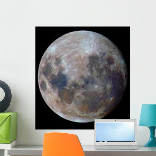 True Colors Moon during Wall Decal