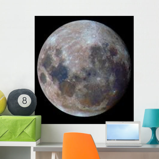 True Colors Moon during Wall Decal