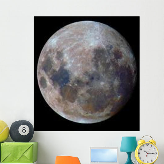 True Colors Moon during Wall Decal