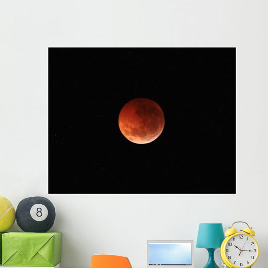 Totality Phase Lunar Eclipse Wall Decal