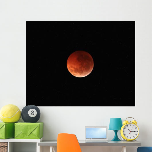 Totality Phase Lunar Eclipse Wall Decal