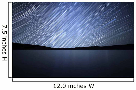 Star Trails Celestial Equator Wall Decal