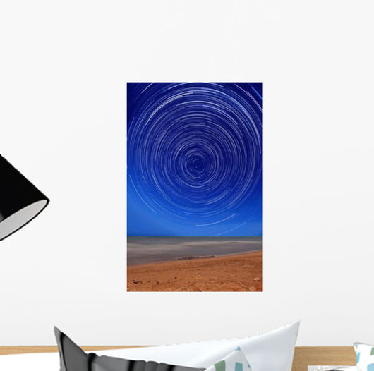 Star Trails around South Wall Decal Design 2