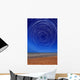 Star Trails around South Wall Decal Design 2