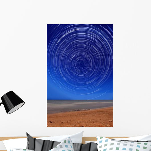 Star Trails around South Wall Decal Design 2