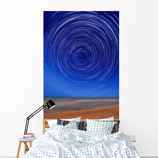 Star Trails around South Wall Decal Design 2