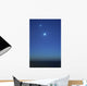Conjunction Jupiter Venus and Wall Decal